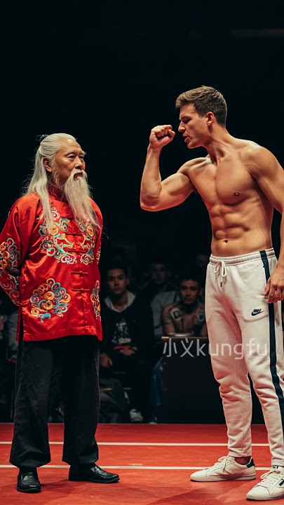 The Tai Chi old man was angry, and he showed his unique skill. #kungfu #boxing #taichi