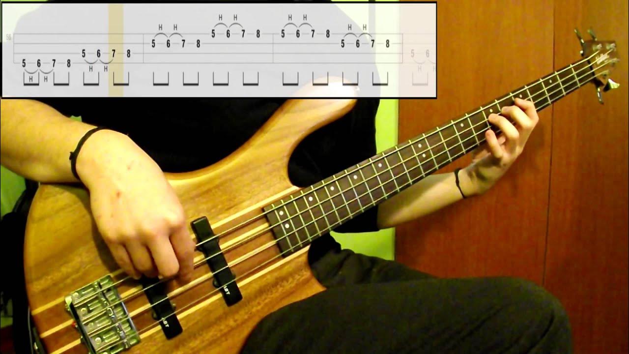 Lesson 11 HammerOn & PullOff Lvl.1 (Bass Exercise) (Play Along Tabs