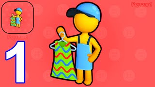 My Fashion Factory - Gameplay Walkthrough Part 1 Stickman Fashion Factory Shoop (iOS, Android) screenshot 5