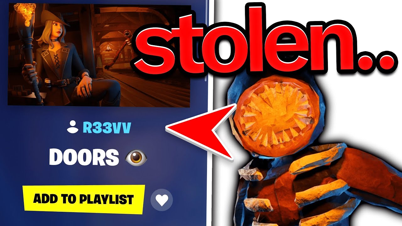 Fortnite Stole Doors From Roblox.. YouTube