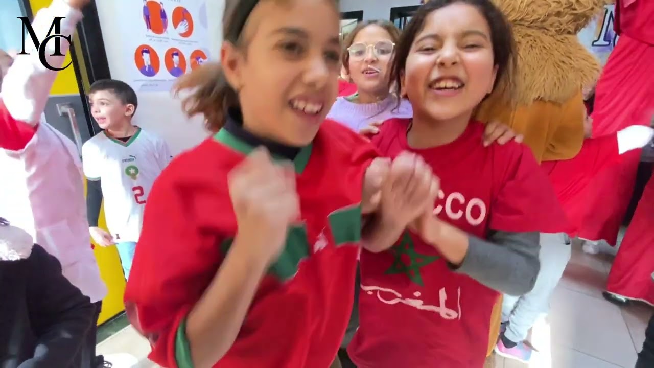 FETE CUP DU MONDE MOROCCO à groupe scolaire Marie Curie
