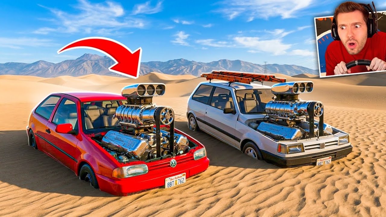 CARROS DE 5.000 CAVALOS abandonado no BeamNG Drive Multiplayer 