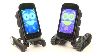 ipad MAC vs PC tablet ROBOTS 4 SMARTPHONES ‪iphone Android review FUN APPS Hackable Robot Oddwerx screenshot 5