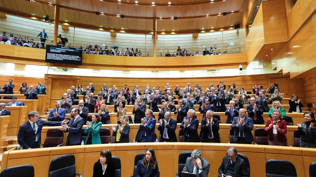 🗣️ Réplica de Feijóo a Sánchez en el Senado