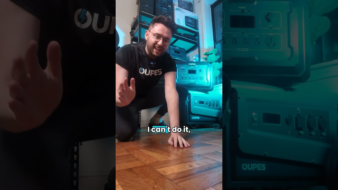 Stronger power!💪⚡🔋#oupes  #powerstation  #comedy  #techdeals  #solargenerator