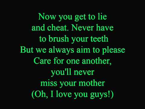 Welcome to the forty thieves - lyrics