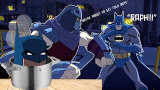 WHEN shredder ALMOST HUMBLED batman in his OWN city
