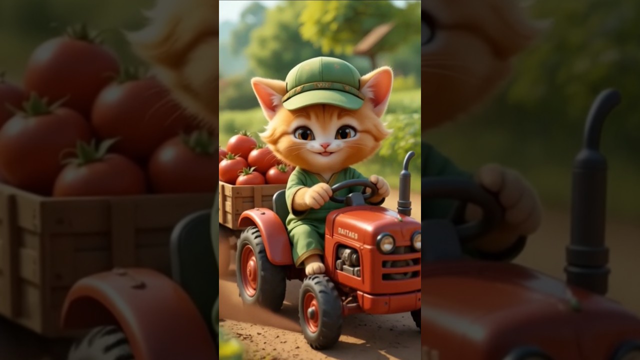 Billi Ka Tamatar Adventure | Aaha Tamatar Badi Mazedar Tractor Ride 