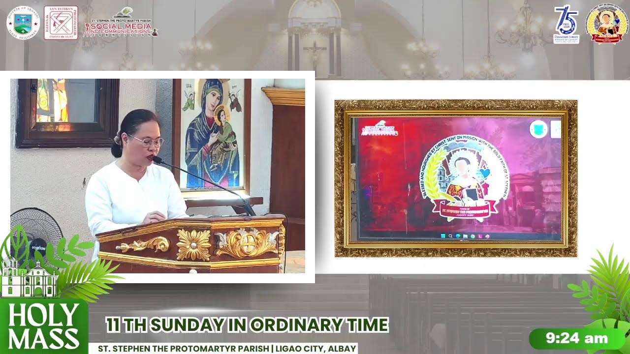 Holy Mass | 11TH SUNDAY IN ORDINARY TIME
