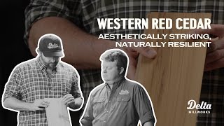 Western Red Cedar: Aesthetically Striking, Naturally Resilient