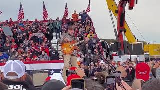 Ted Nugent Trump rally National Anthem