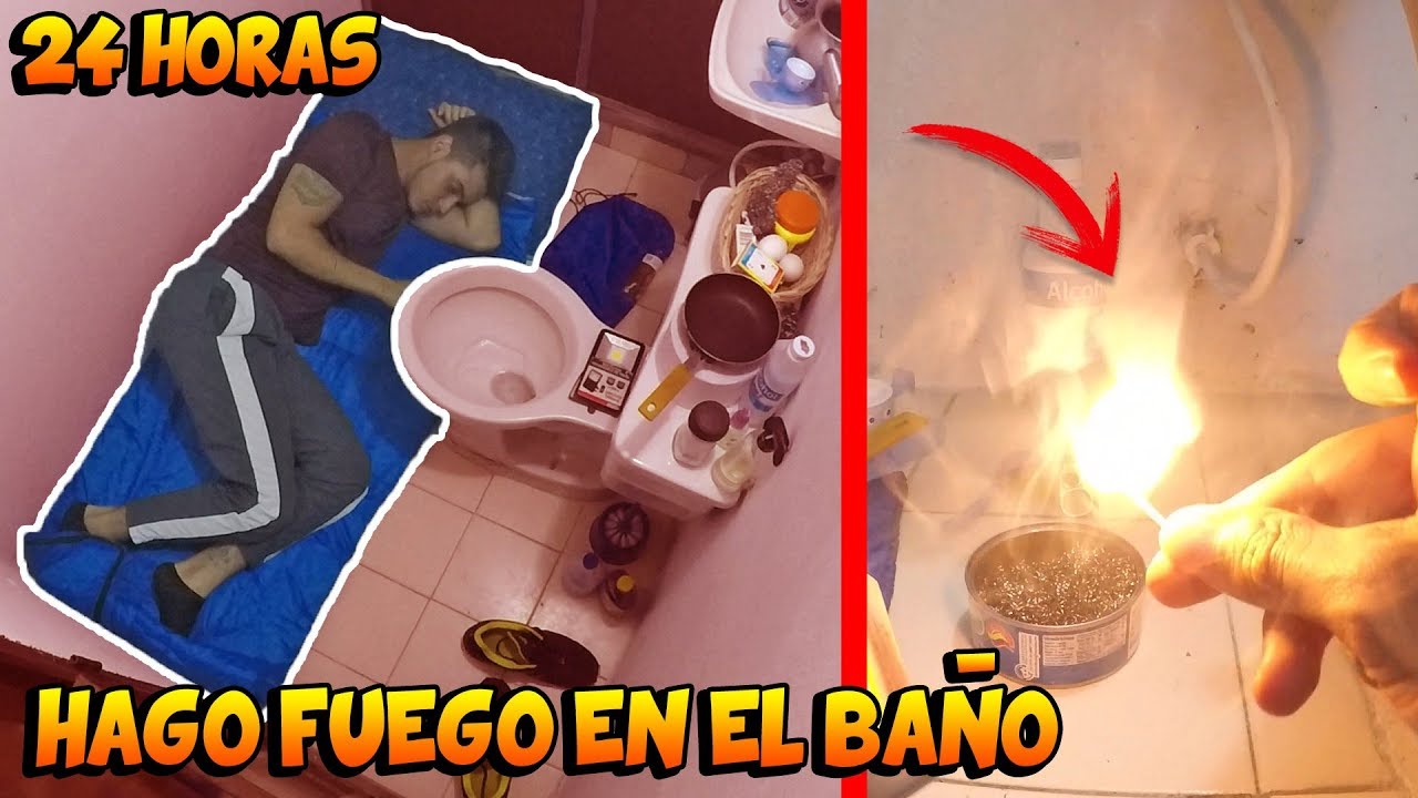 24 HOURS CLOSED IN A BATHROOM * It is traumatizing * - TATTOXTREME videos graciosos para facebook
