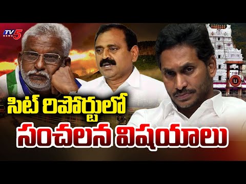 సిట్ రిపోర్టులో సంచలన విషయాలు | SIT Report on Adulterated Ghee Case | Tirumala Laddu | TV5 News - TV5NEWS