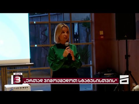 \"ერთად ვიმოქმედოთ სტატუსისათვის\" | \"საქართველოს ევროპულმა ორბიტამ\" შეხვედრები ბათუმიდან დაიწყო