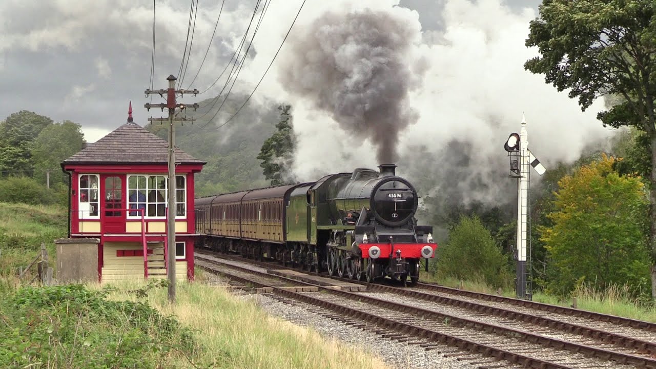 LMS 45596 'Bahamas' photo charters - Keighley & Worth Valley Railway ...
