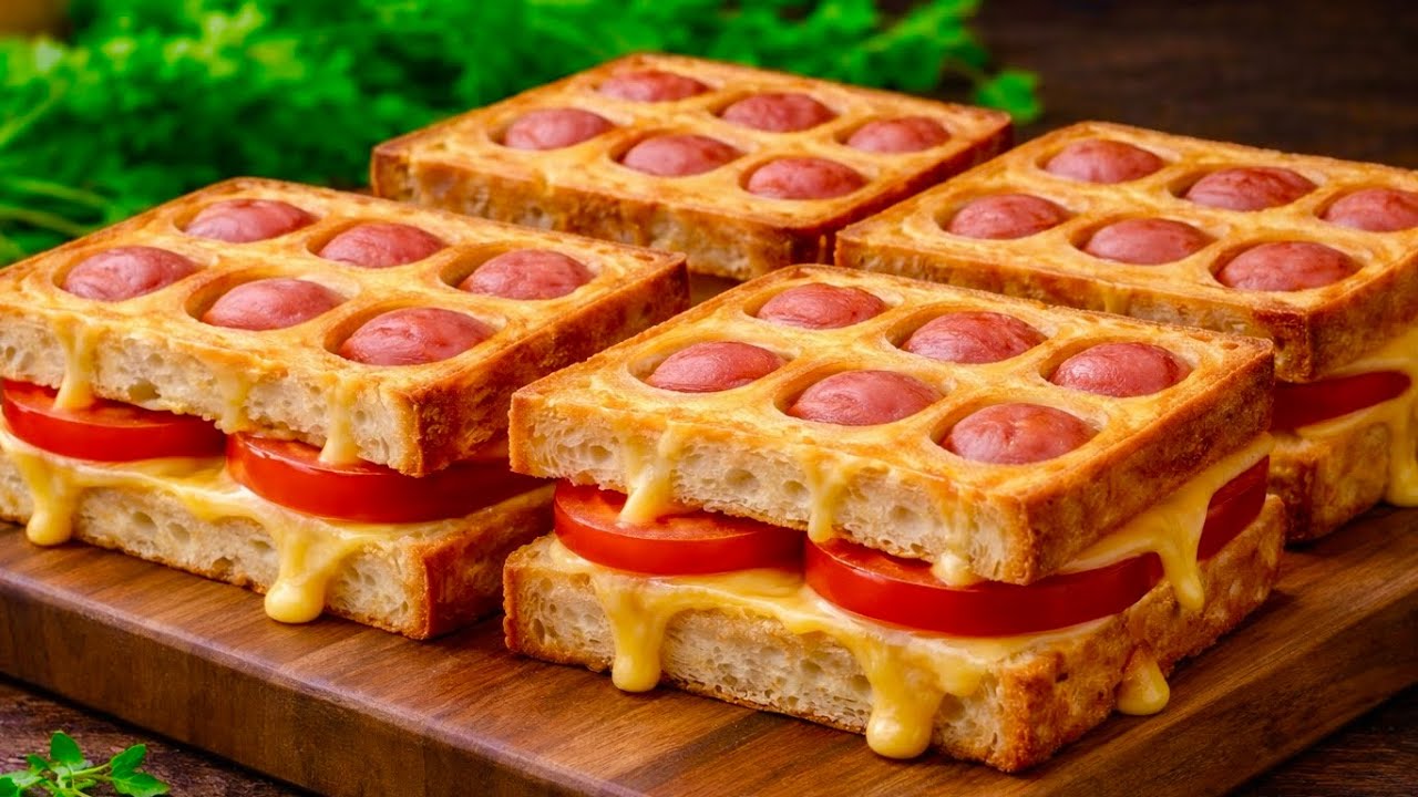 Schneller gegessen als zubereitet! Ungewöhnliches Toast Frühstück mit Ei in 10 Minuten.