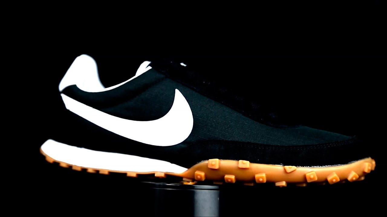 Nike Waffle Racer Negro-Blanco