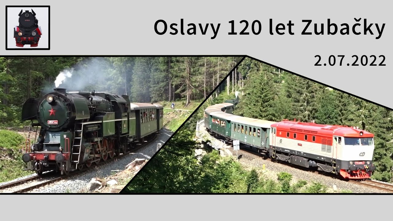Zubačka - 120 lat. Czeski parowóz 464.202 do Szklarskiej Poręby!