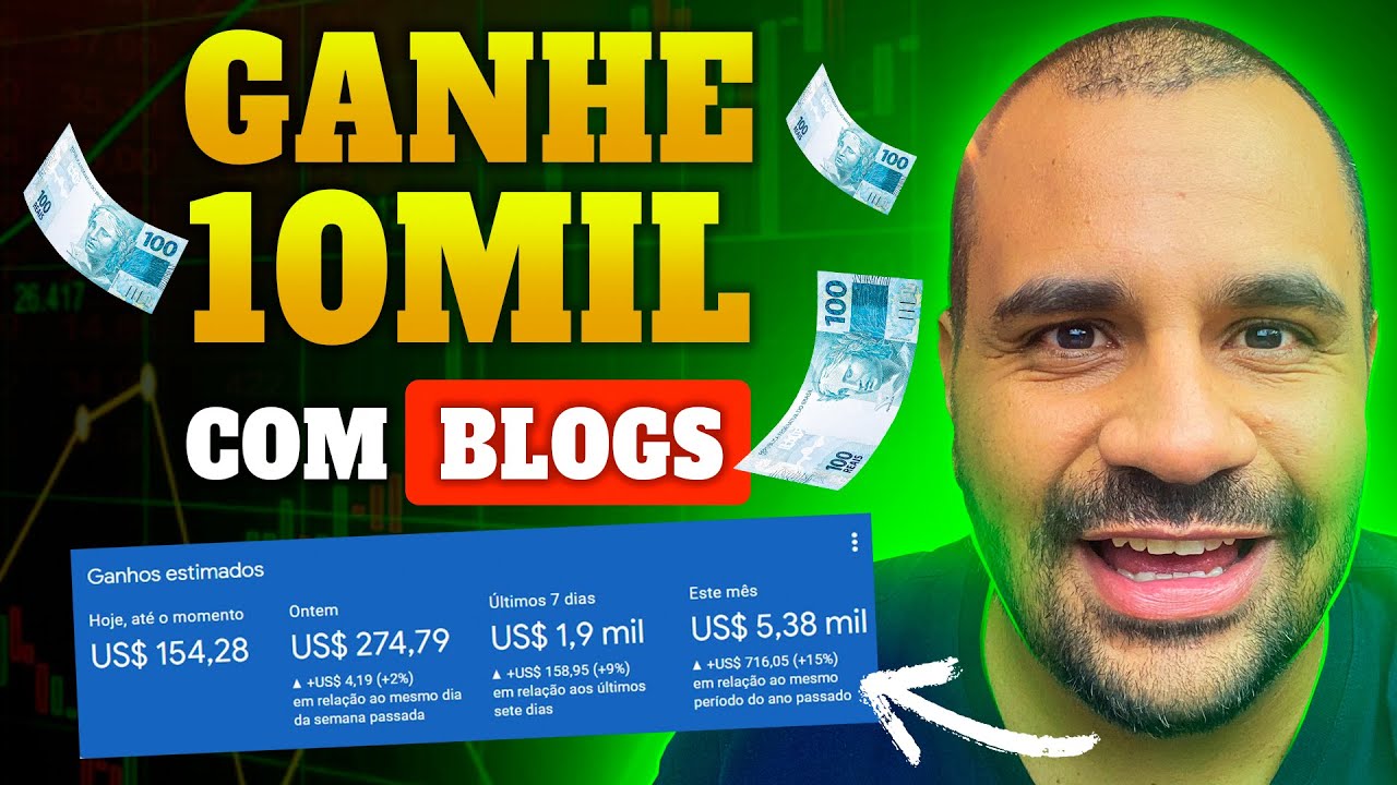 Mil Blog Como criar BLOGs SIMPLES para GANHAR mais de 10 mil POR MÊS com SEO e ...
