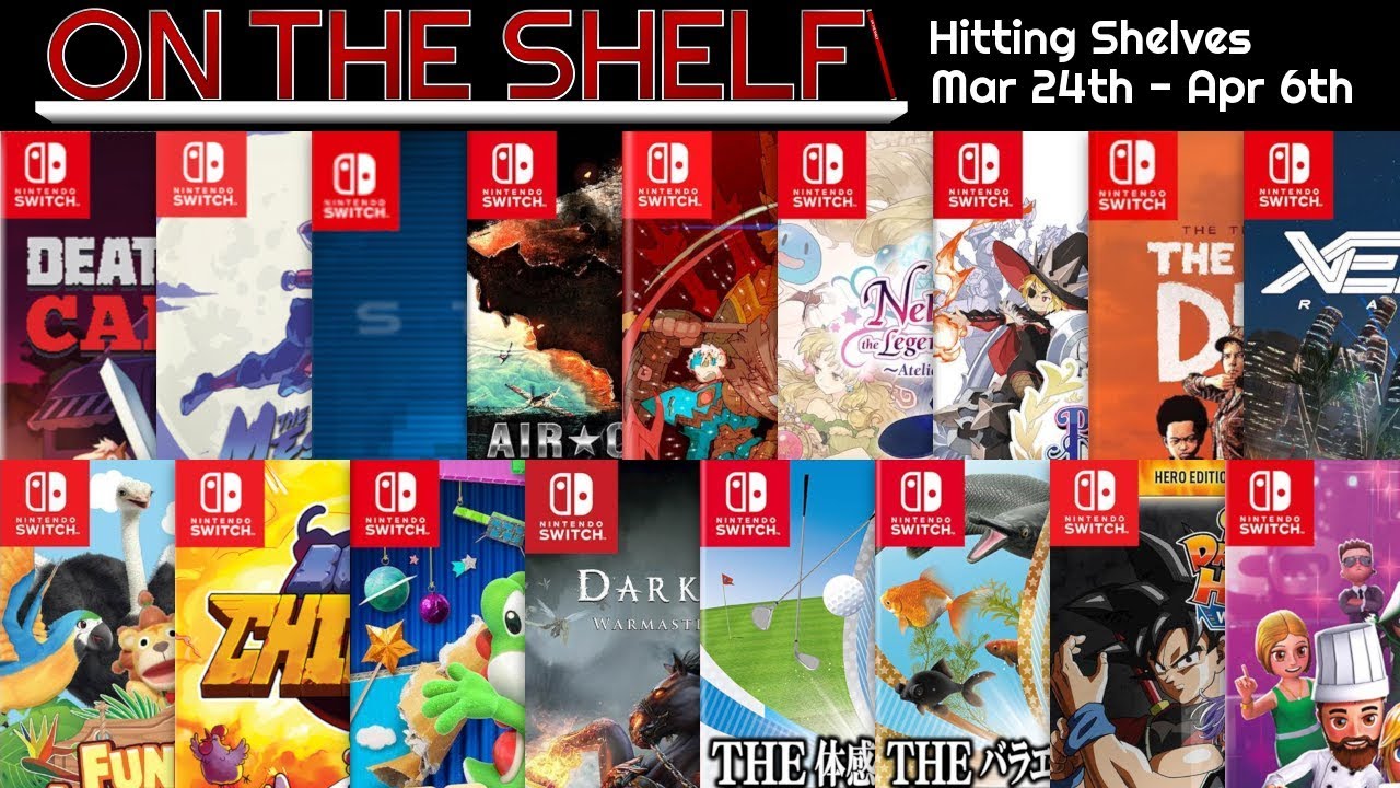 Hitting Shelves 028 March 24th April 6th YouTube