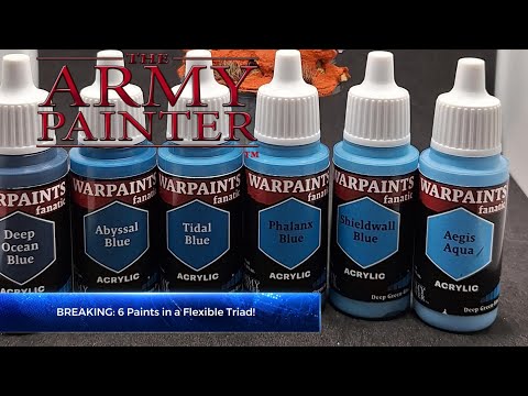 The Flexible Triad of Deep Green Blues Fanatics Warpaints