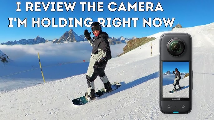 Is this the BEST Ski Camera in the WORLD? (Insta360 X3 Mount & Film Test) 