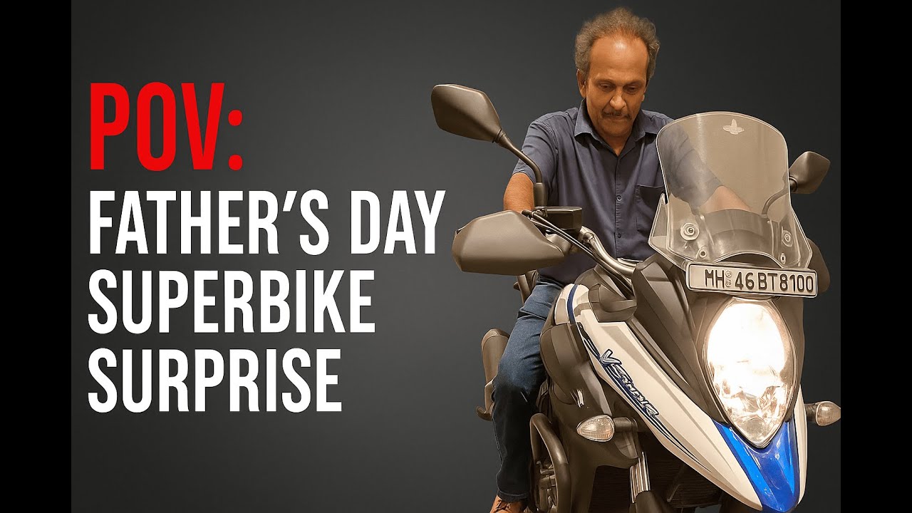 I Bought My Dad His Dream Superbike on Fathers Day