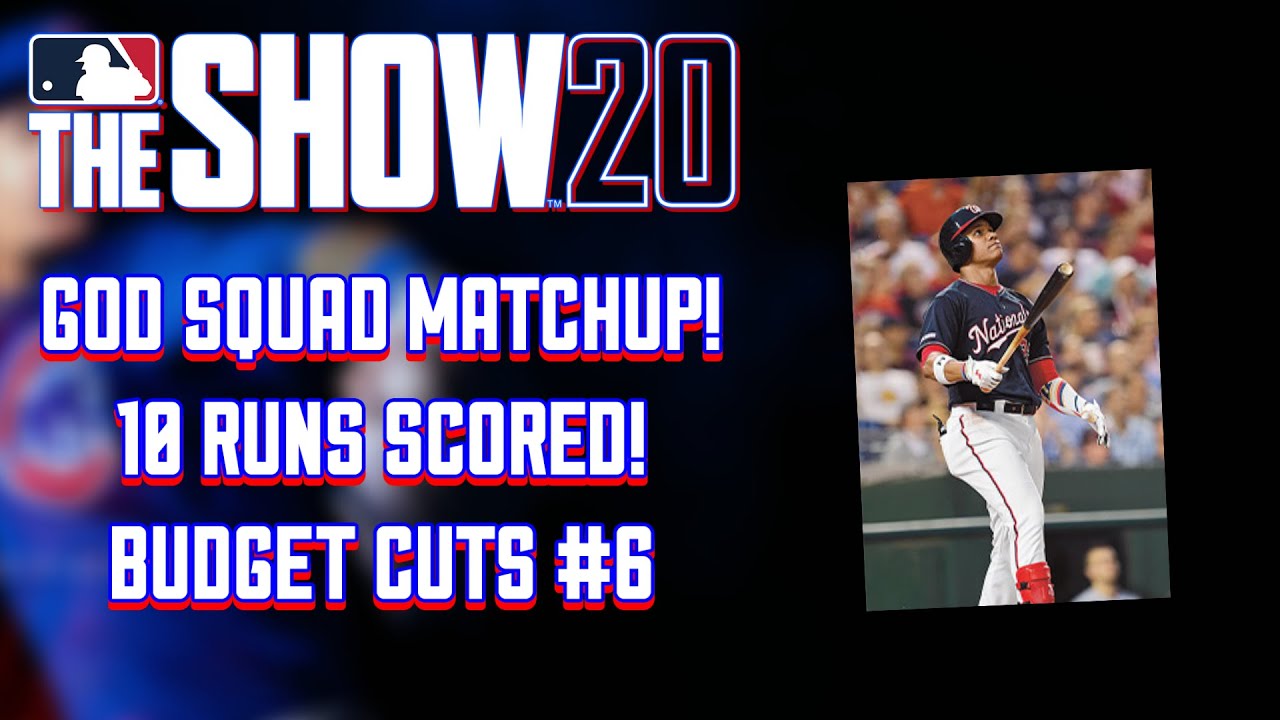 God Squad Matchup! 10 Runs Scored! | MLB The Show 20 | Budget Cuts