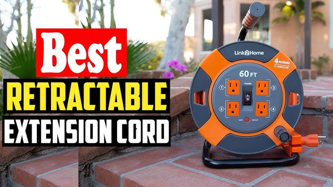 Costco Sale Item Review Link 2 Home 50' ft Heavy Duty Extension Cord 12 AWG  4 Outlet Socket Reel 