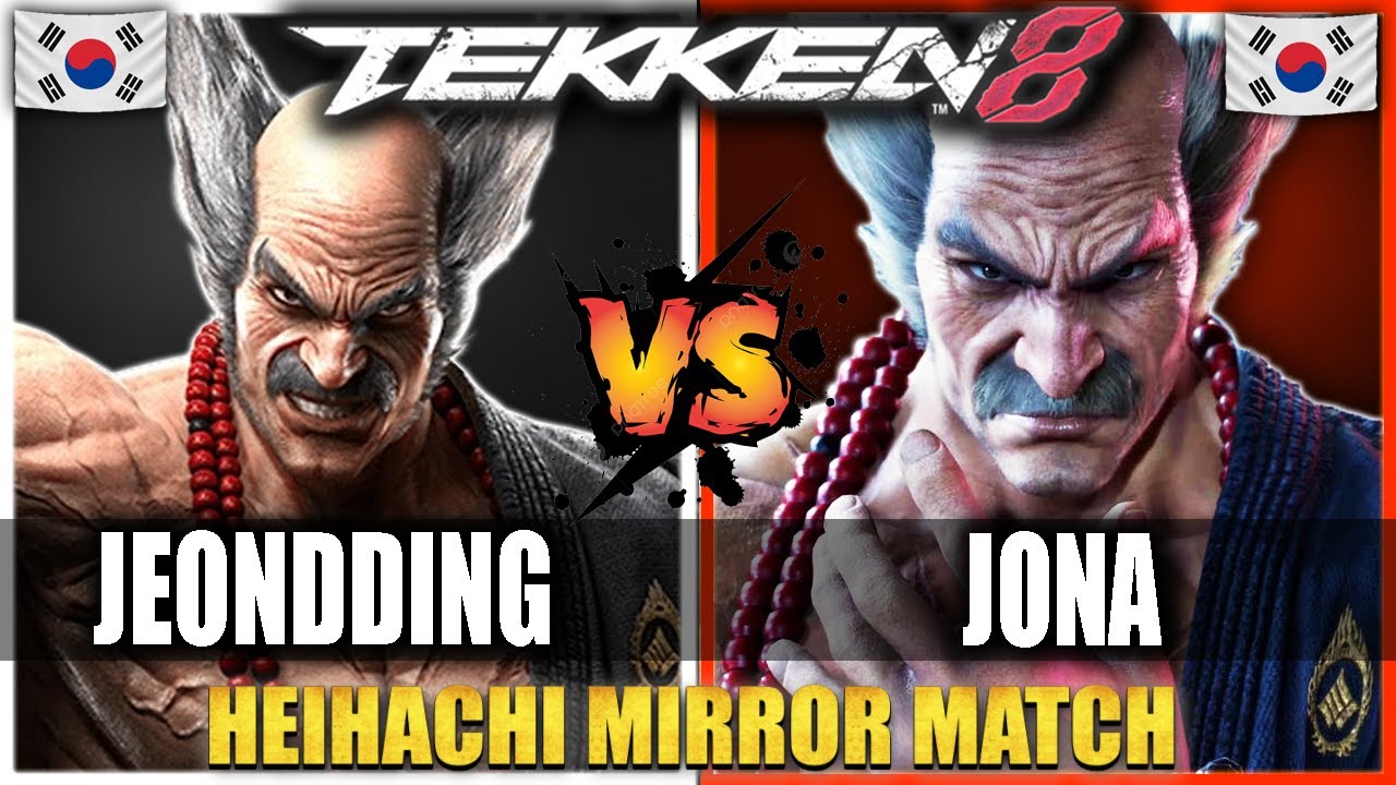 Tekken 8 PROs - Jeondding vs Jona (Heihachi Mirror Match) - Tekken 8 Replays
