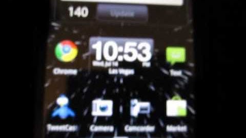 My Sprint HTC Evo 4G Sceen Setup