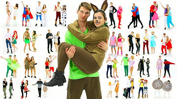 30 Last-Minute COUPLE Halloween Costume Ideas! DIY Costumes! | CloeCouture