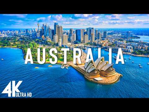 EXPLORING AUSTRALIA 4K UHD • Relaxation Film With Beautiful Calming Music