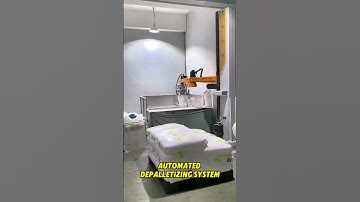Automated DePalletizing System 😎 #depalletizing #automation #palletizer #robotics #palletizing