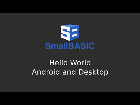 SmallBASIC "Hello World"