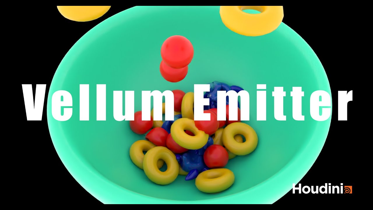 Houdini Vellum Emitter - YouTube