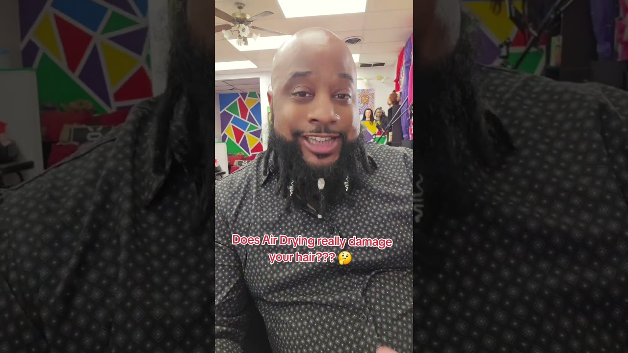 The Truth about Air Drying causing Damage To Your Natural Hair 🤔