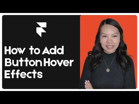 How To Add Button Hover Effects in Framer (Best Guide)