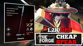Crafting The 1 HIT SPEAR | The Forge Roblox (1200 DMG) screenshot 1