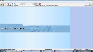 Zen CMA FM Tool Software Working Process - Step by Step Video
