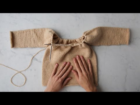 Joining Sleeves to Body | Purl Soho