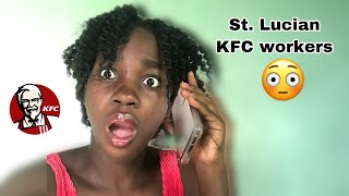 Prank calling KFC workers in St Lucia