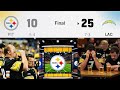 🏈🤬Pittsburgh Steelers vs Chargers Post Game Reaction 10-25 Mrignut of Camplife🏈💪🤬🥃