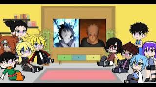 Boruto And His Friends React to Naruto Vs Sasuke Fight AMV || Complilation