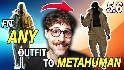 Fit ANY clothes to Metahumans in 5 MINUTES!