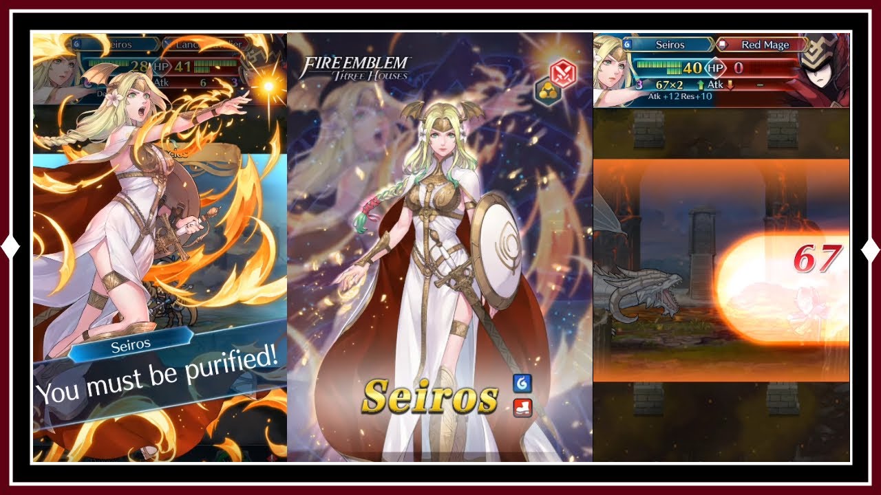 NEW Mystic Hero is SEIROS! ....but WHY?! | Fire Emblem Heroes REACTION