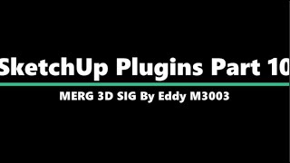 SketchUp Plugin Part 10 Gears and ms physics plugin