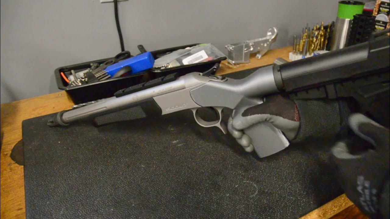 CVA Scout 3d Printed Pistol Brace Adapter YouTube