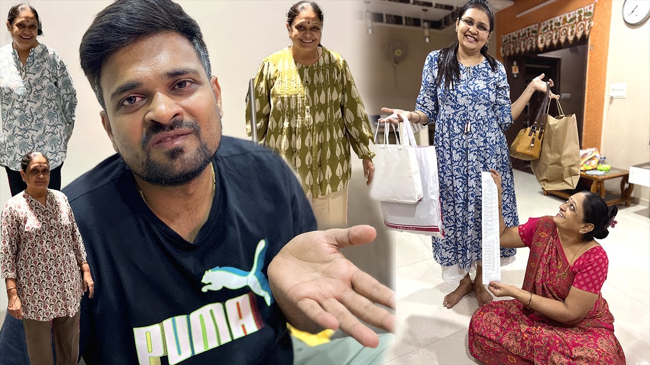 saas aur bahu ne mil kar shopping ka bill bohot bada kar diya !