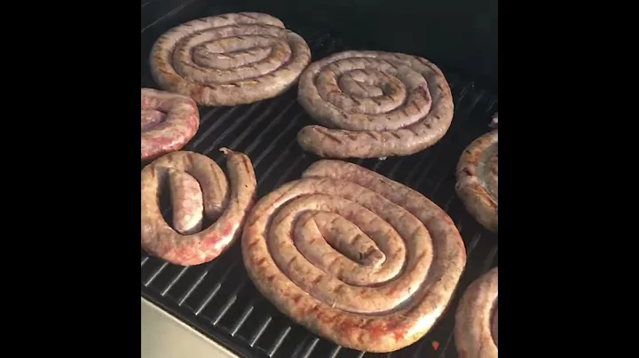Perkys Boerewors on the grill